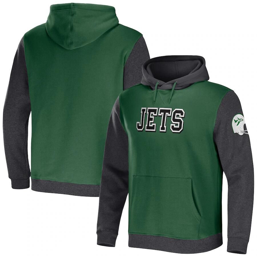 Men 2023 NFL New York Jets green Sweatshirt style 2